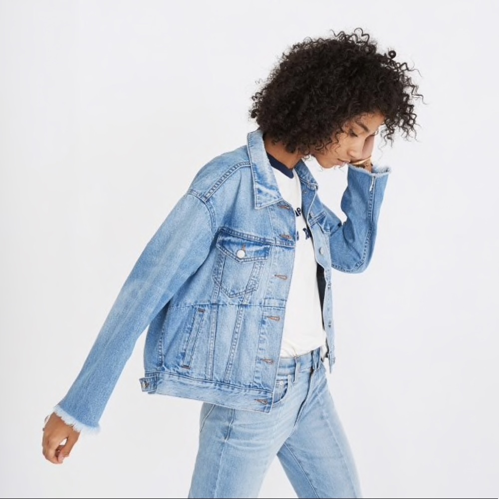 Madewell Reconstructed Jean Jacket (S)
